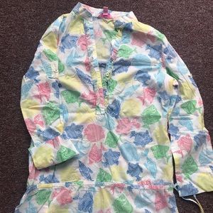 Lily Pulitzer colorful fish tunic